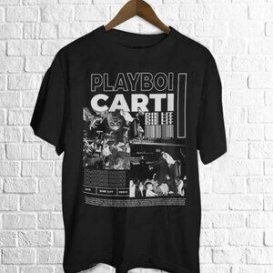 Vintage Playboi Carti Die Lit Shirt Rap Music Graphic Tee Retro Fan Gift 92